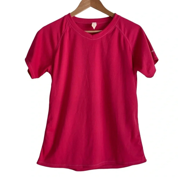 Grand Everest UPF50+ Hot Pink Top Large Sun Protection Hiking Outdoor Gorpcore - Picture 1 of 8